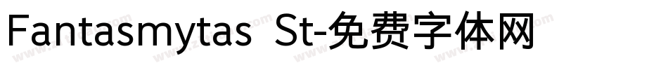 Fantasmytas St字体转换